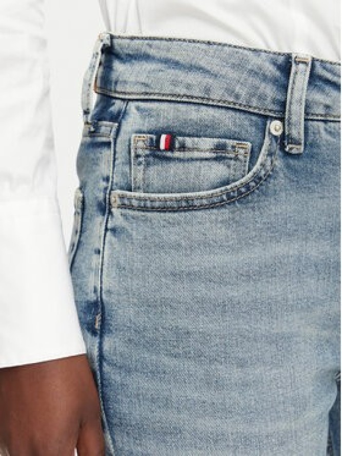 Tommy Hilfiger Jeansy New Doreen WW0WW49968 Niebieski Slim Fit