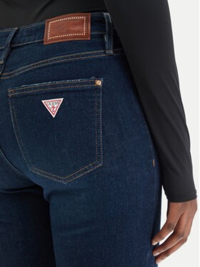 Guess Jeansy W6RA0L D6881 Granatowy