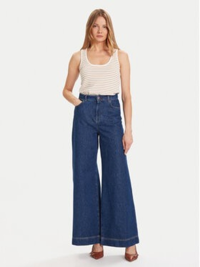 Morgan Top 252-MCAMI Beżowy Regular Fit