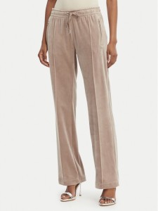 Juicy Couture Spodnie dresowe Tina JCWBJ126327 Beżowy Straight Leg