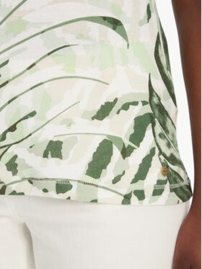 Olsen Bluzka 11105126 Zielony Regular Fit