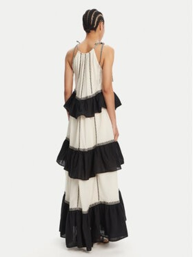 Devotion TWINS Sukienka letnia Kleio 025.303G Écru Loose Fit