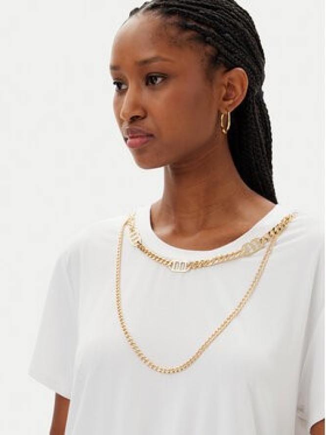 MET T-Shirt M10 262TP Biały Regular Fit