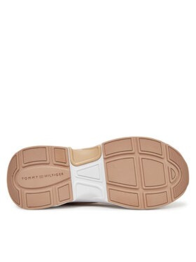 Tommy Hilfiger Sneakersy Th Chunky Runner FW0FW08474 Beżowy
