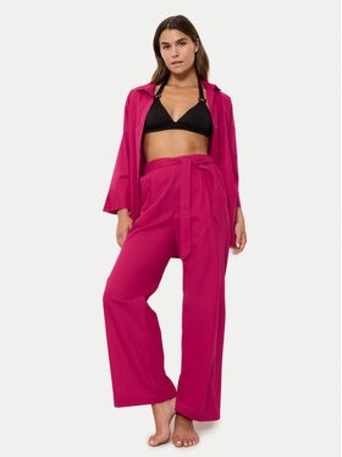 Triumph Spodnie materiałowe Summer 10222571 Różowy Relaxed Fit