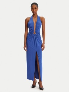 BARDOT Sukienka koktajlowa Alma Plunging 59914DB Niebieski Regular Fit