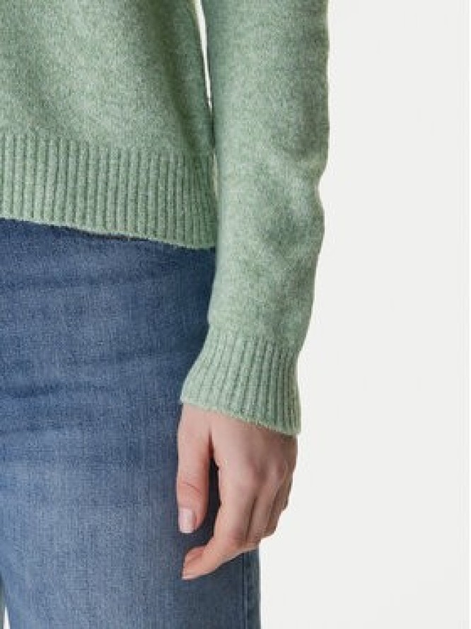 Vero Moda Sweter Doffy 10201022 Zielony Regular Fit