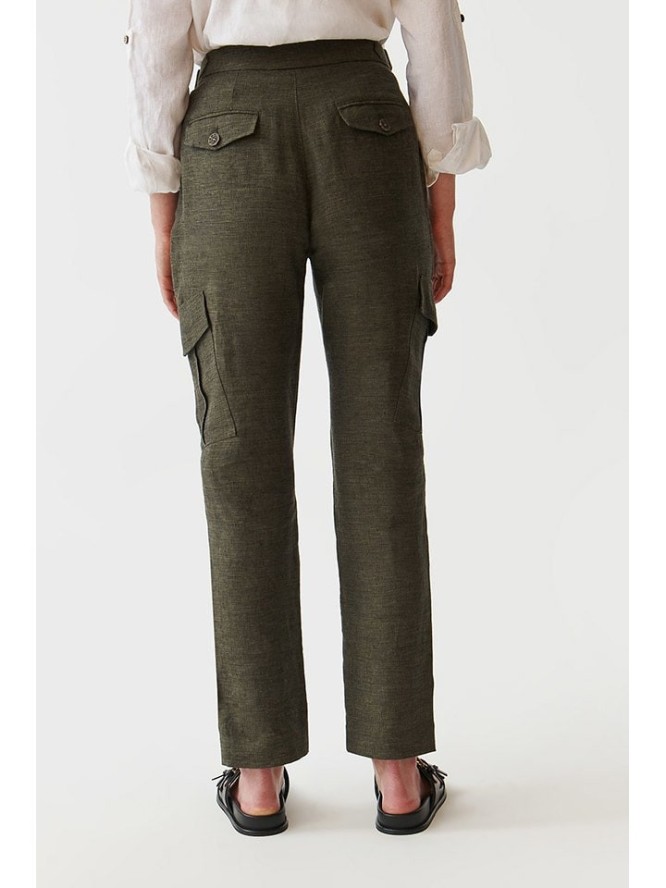 TATUUM Spodnie w kolorze khaki rozmiar: 40