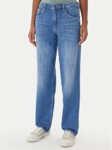 Guess Jeans Jeansy W5YA0I D0022 Niebieski Boyfriend Fit