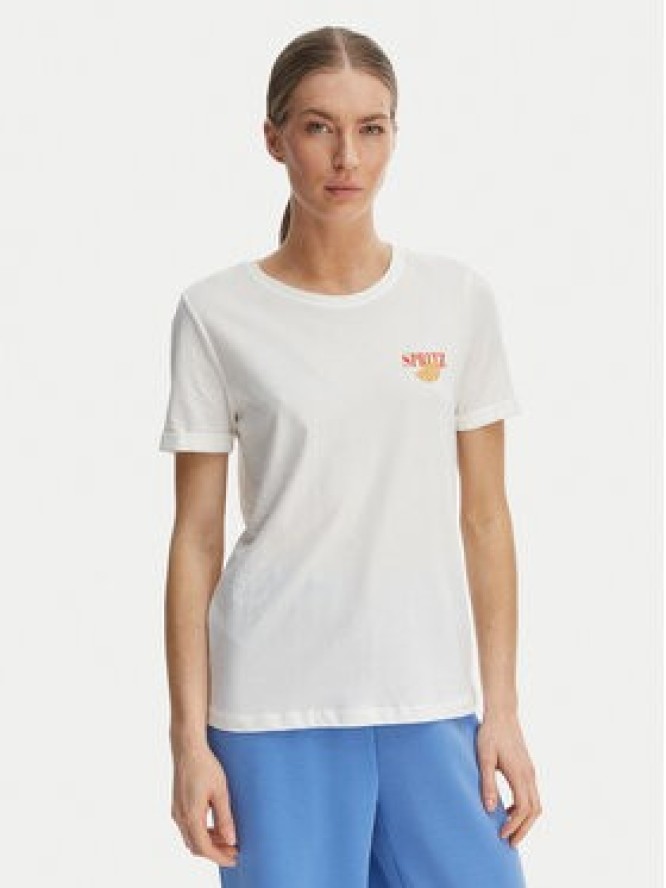 ONLY T-Shirt Kita 15291465 Biały Regular Fit