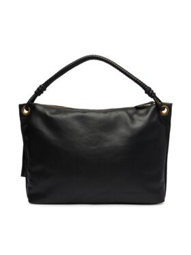 Tommy Hilfiger Torebka Th Statement Leather Bag AW0AW18621 Czarny