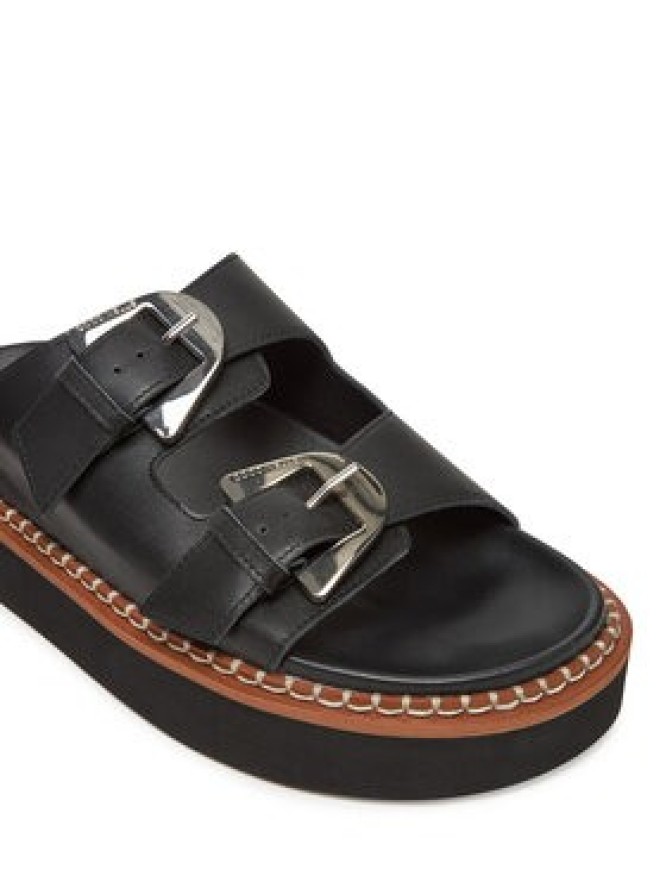 Coccinelle Klapki E4 SOF 17 03 01 Czarny