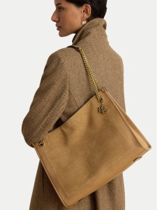 LAUREN RALPH LAUREN Torebka 431980176003 Brązowy jasny