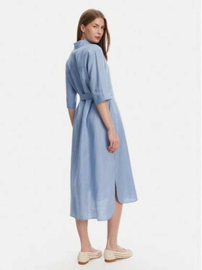 Max Mara Leisure Sukienka koszulowa Salute 2516221028 Błękitny Regular Fit