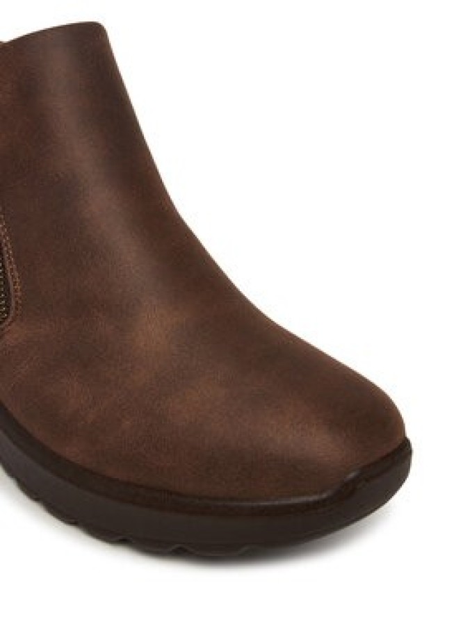 Skechers Botki Lovely Vibe 158952/CHOC Brązowy