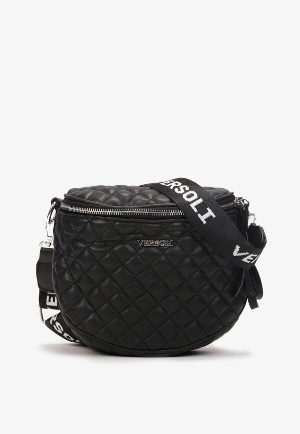 Czarno-Srebrna Torebka Raena