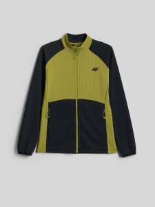 4F Bluza trekkingowa slim bez kaptura damska - czarna L