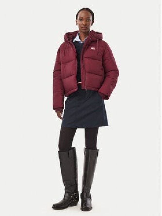 Tommy Jeans Kurtka zimowa DW0DW21625 Fioletowy Regular Fit