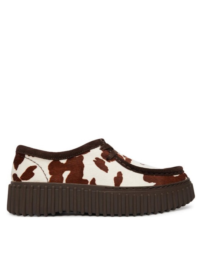 Clarks Półbuty Torhill Bee 26186666 Brązowy