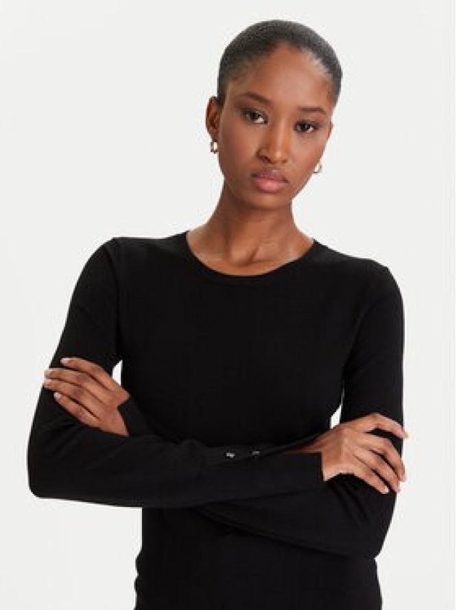 Guess Sweter Elinor W2YR30 Z2V62 Czarny Regular Fit