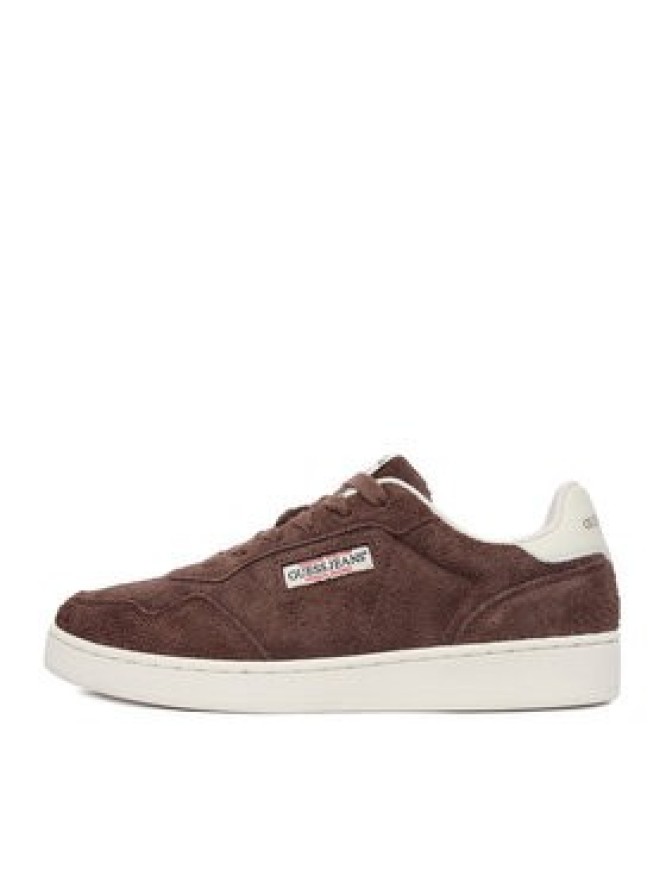 Guess Jeans Sneakersy EO-XL250041 Brązowy ciemny
