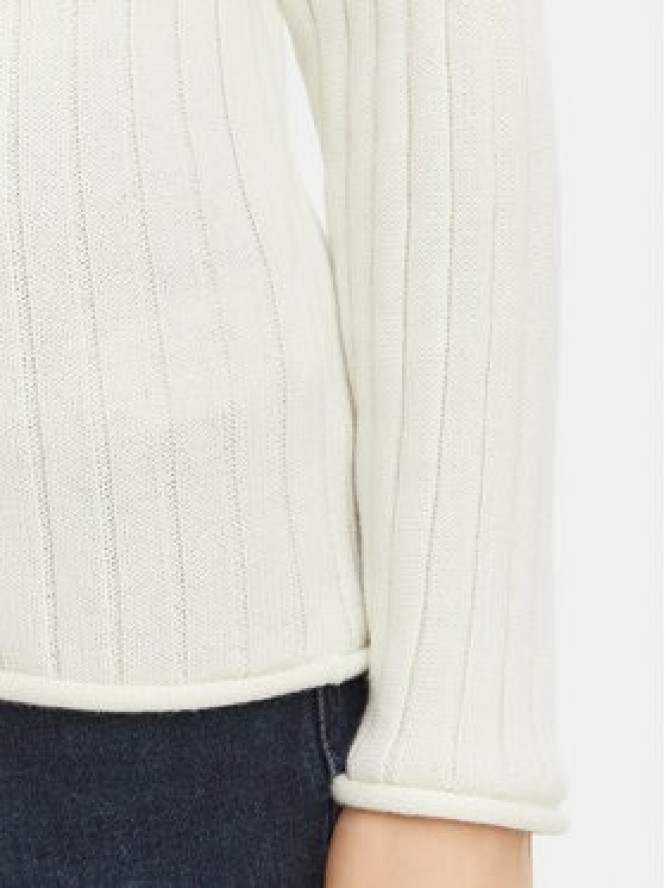 Calvin Klein Jeans Sweter LV047H304G Kremowy Regular Fit