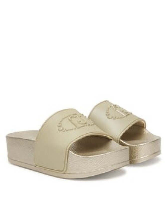 Liu Jo Klapki Mykonos 01 BA6077 EX028 Złoty