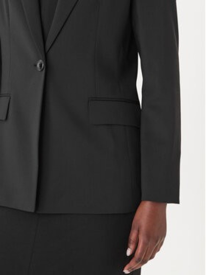 HUGO Marynarka Atana-2 50516447 Czarny Regular Fit