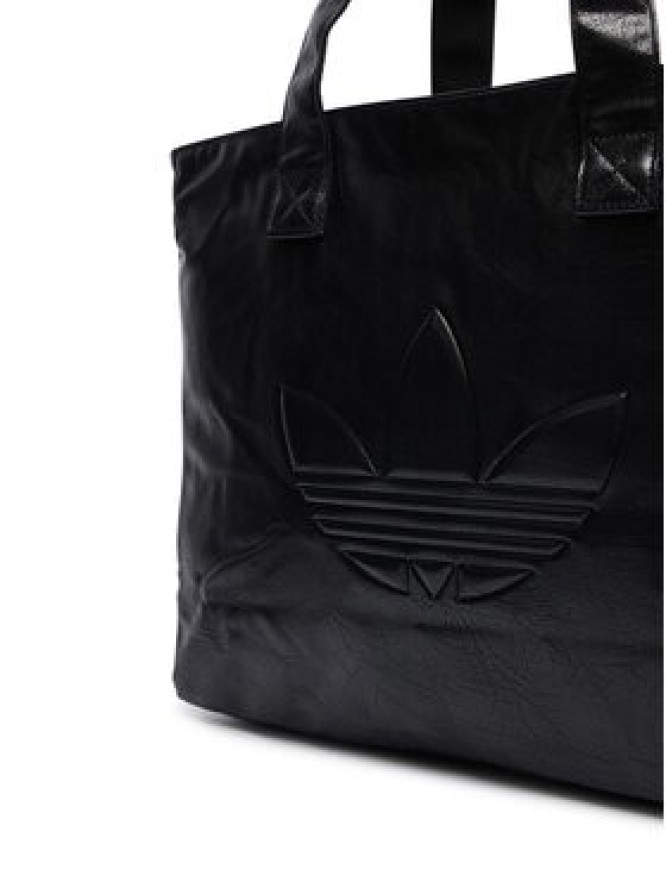 adidas Torebka Shopper Metallic Pu Bag KR1565 Czarny