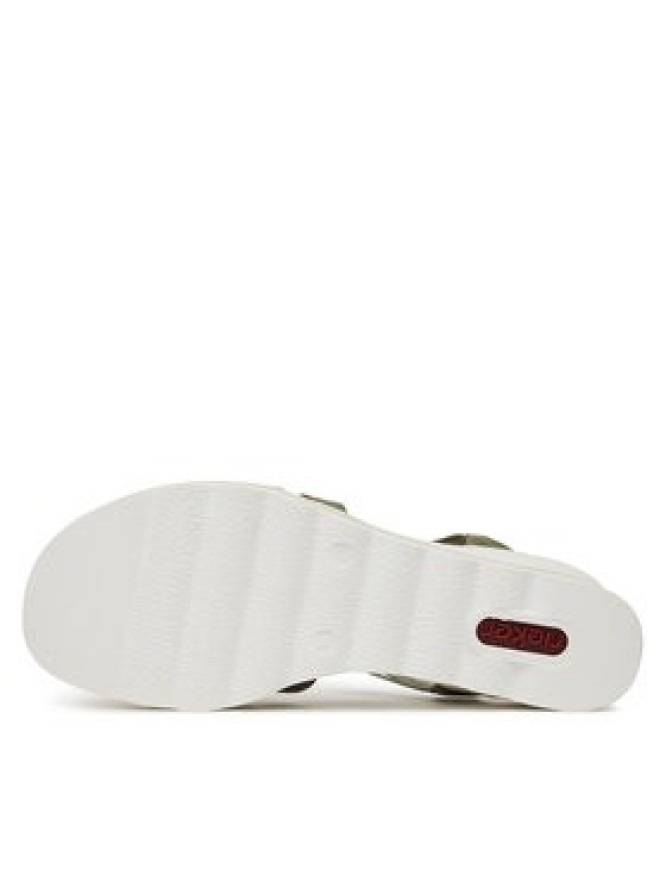 Rieker Sandały 67459-52 Zielony