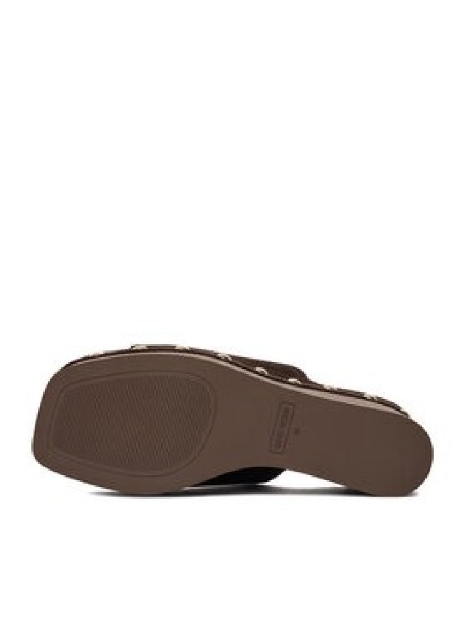 GINO ROSSI Klapki EO-LZRL1347-2 Brązowy