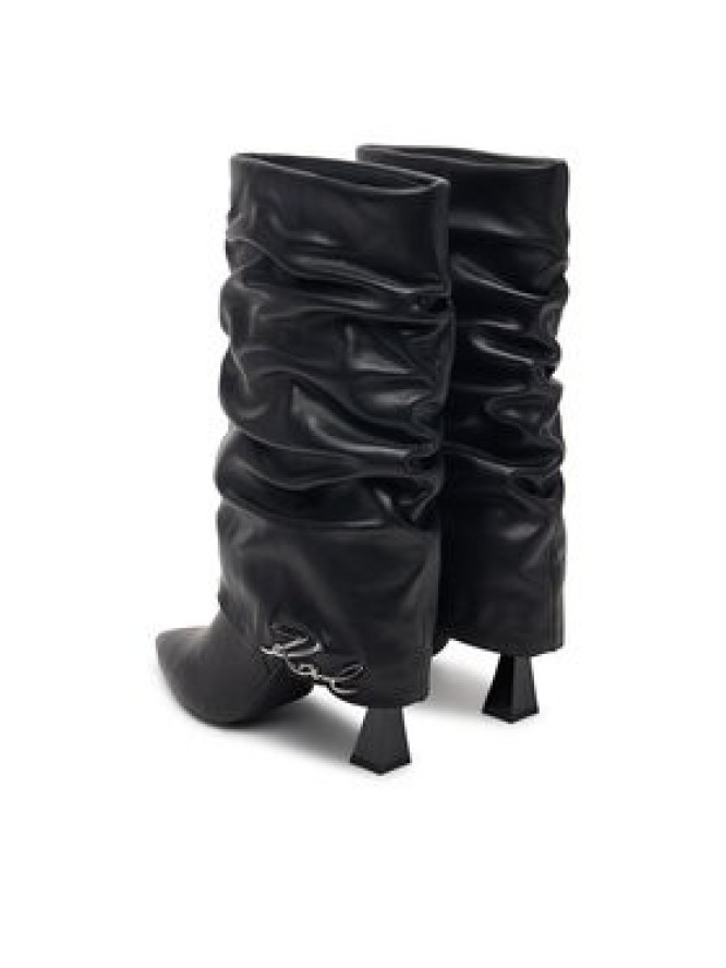 KARL LAGERFELD Botki Debutante KL32085 Czarny