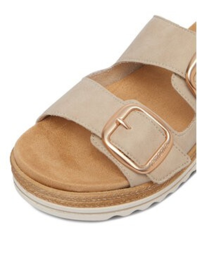 Remonte Klapki CEO-D0Q66-62 Beżowy jasny