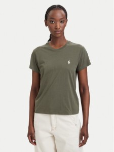 Polo Ralph Lauren T-Shirt 211B14605023 Zielony Regular Fit