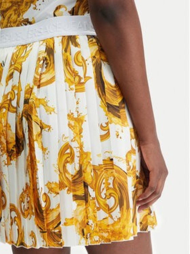 Versace Jeans Couture T-Shirt 80HAH608 JS553 Biały Regular Fit