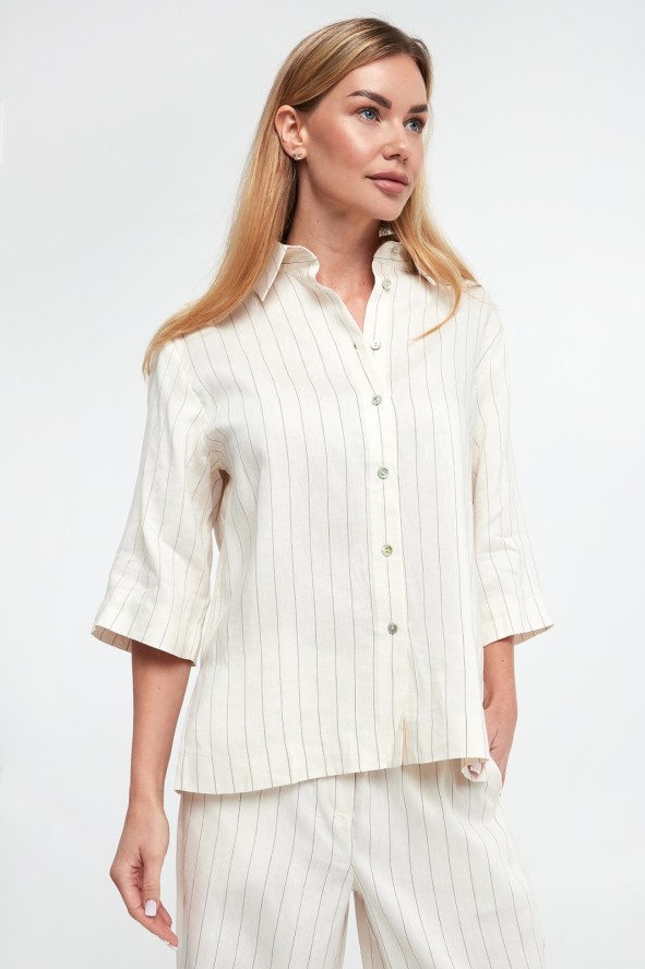 Koszula damska lniana Manna MARELLA SPORT