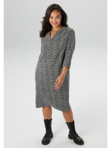 Aniston Sukienka w kolorze czarno-białym rozmiar: 46