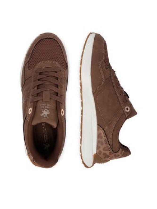 Beverly Hills Polo Club Sneakersy CEO-WP-24449Z-B Brązowy