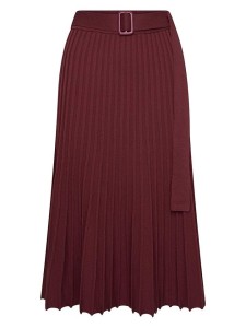 4funkyflavours Spódnica "On The Sunny Side Of The Street" w kolorze bordowym rozmiar: M