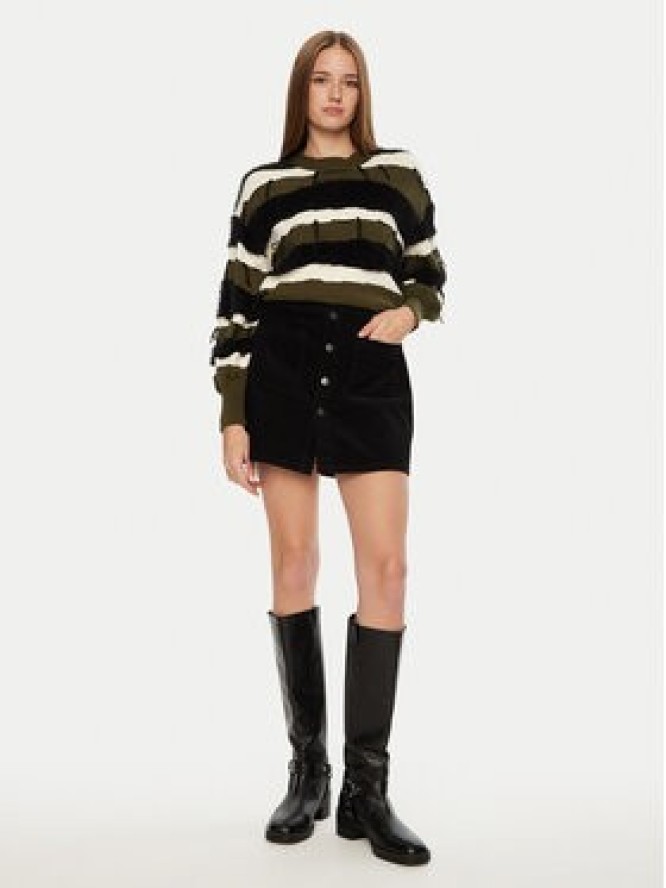 JDY Spódnica trapezowa 15220695 Czarny Regular Fit