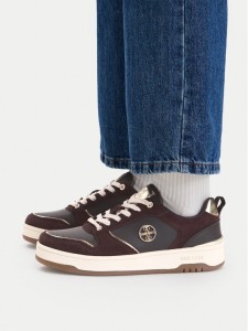 Nine West Sneakersy EO-RLY-N2601 Brązowy