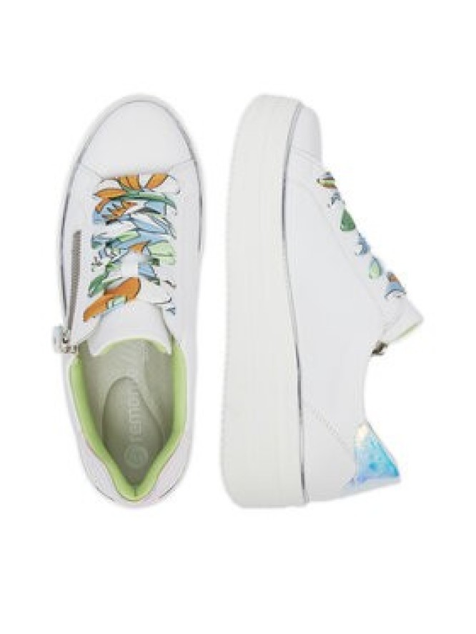 Remonte Sneakersy D1C06-80 Biały