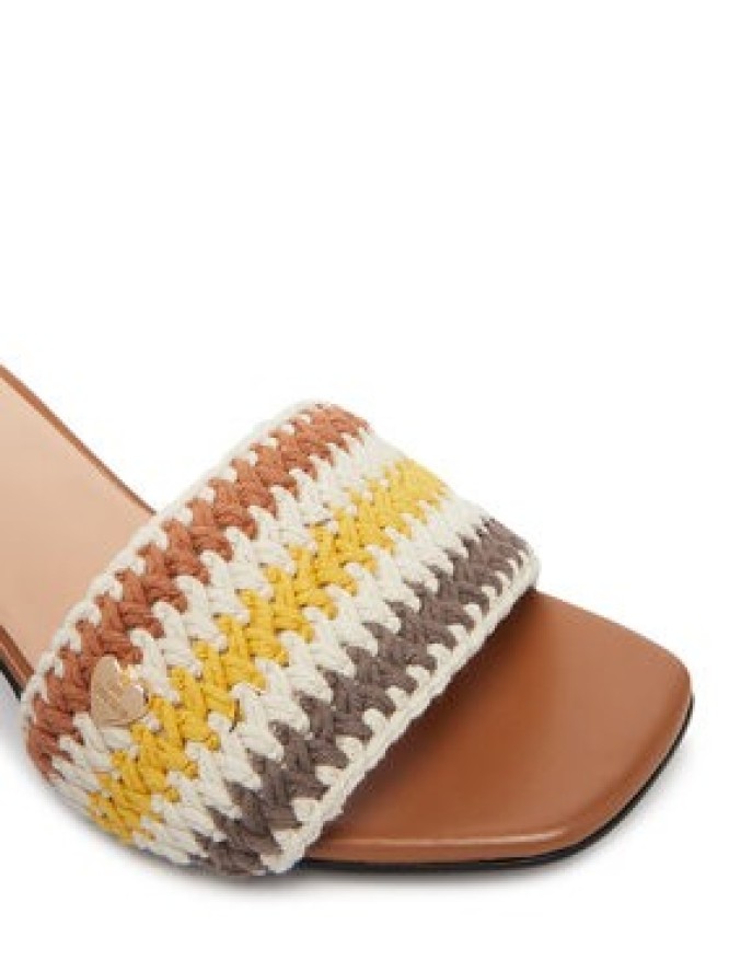 LOVE MOSCHINO Klapki JA28225G0OJQA20A Kolorowy