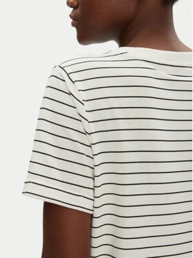 Fransa T-Shirt 20615521 Biały Regular Fit