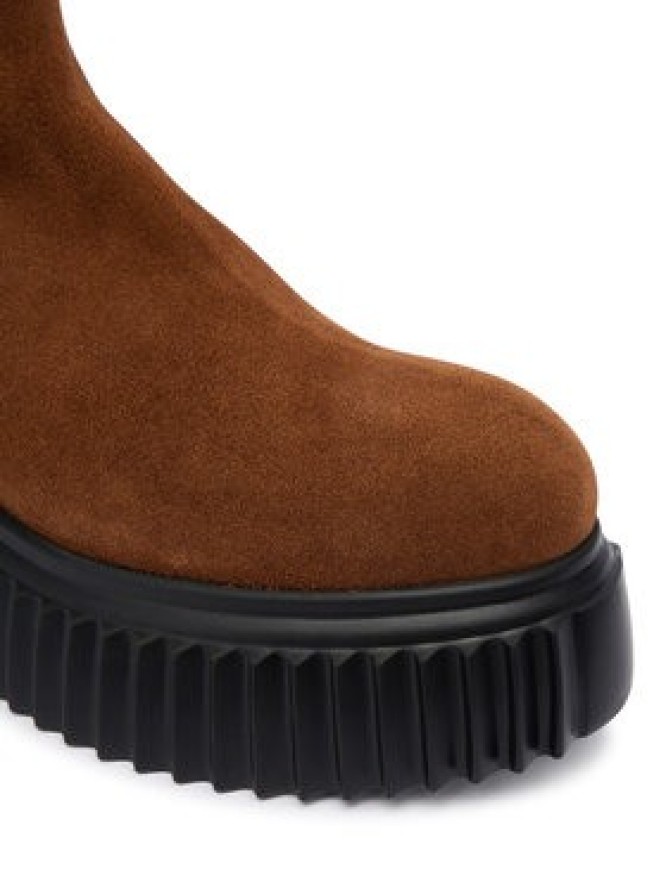 AGL Botki Milagros D751503PGKI014C489 Brązowy