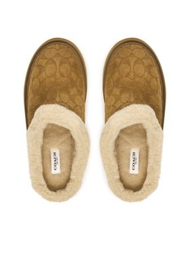Coach Kapcie Cecelia Signature CCO36 Brązowy