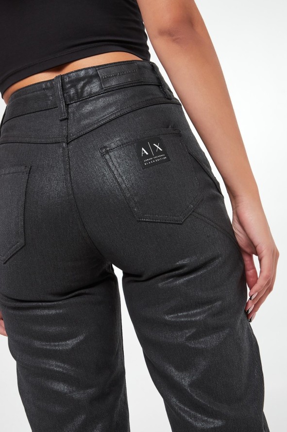 Jeansy damskie woskowane ARMANI EXCHANGE
