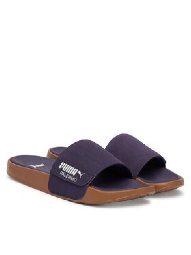 Puma Klapki Leadcat 2.0 Palermo Foil 399041 12 Granatowy