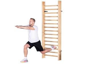 Drabinka gimnastyczna, drewniania Vira, do 130 kg, zmontowane elementy