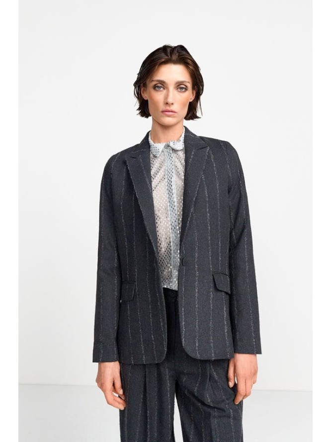 Rich & Royal Blezer w kolorze antracytowym rozmiar: 38